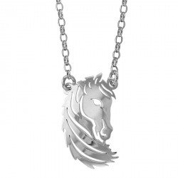 Collier Cheval argent