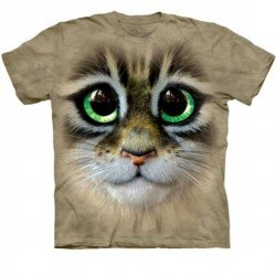 Tee shirt  Chat aux grands yeux