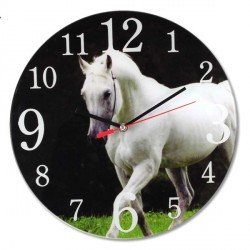 Horloge Cheval blanc